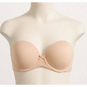 Chantelle 2195 innovation Silicone Free Strapless Bra Underwire Women's Size 40C